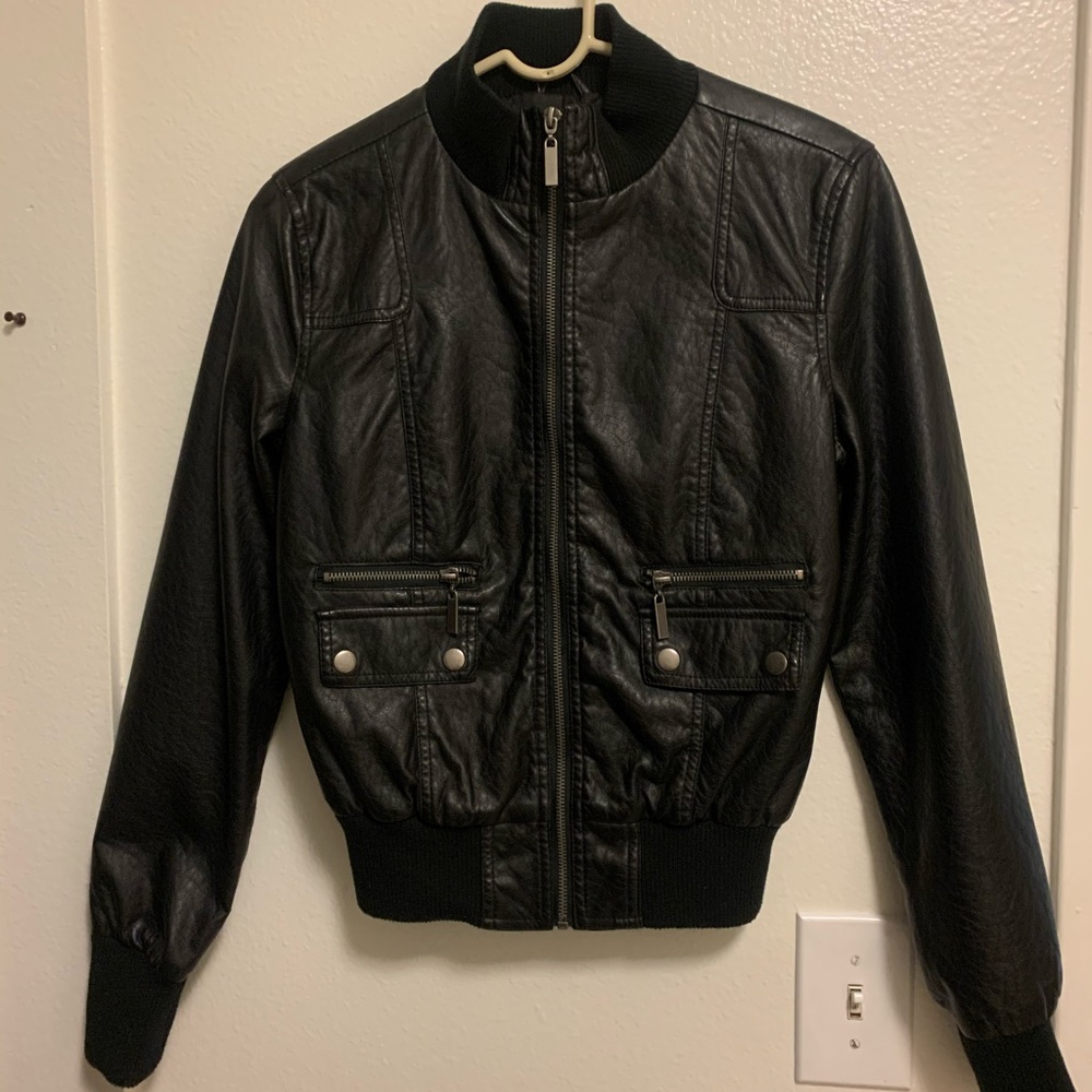 Paris Blues Faux Leather Jacket